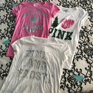 Victoria’s Secret PINK tees